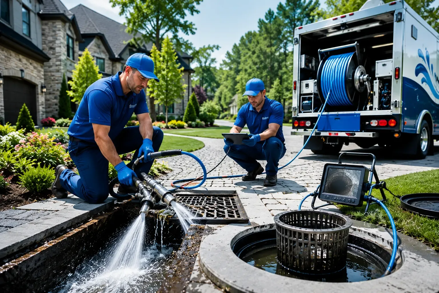 Local outdoor drain cleaning professionals in Vienna, IL